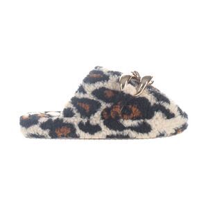 Yoki Womens Rachelle Animal Print Mule Slippers Size 8 Medium (B, M)